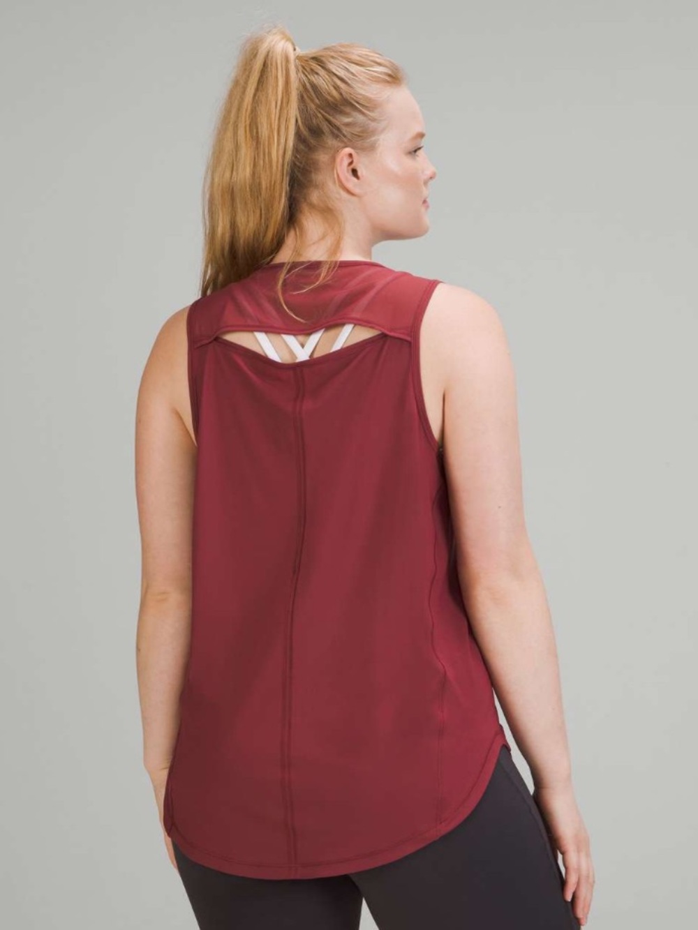 Lululemon || Sculpt Tank Top in Mulled Wine Red Burgundy 10 ? - Picture 1 of 7